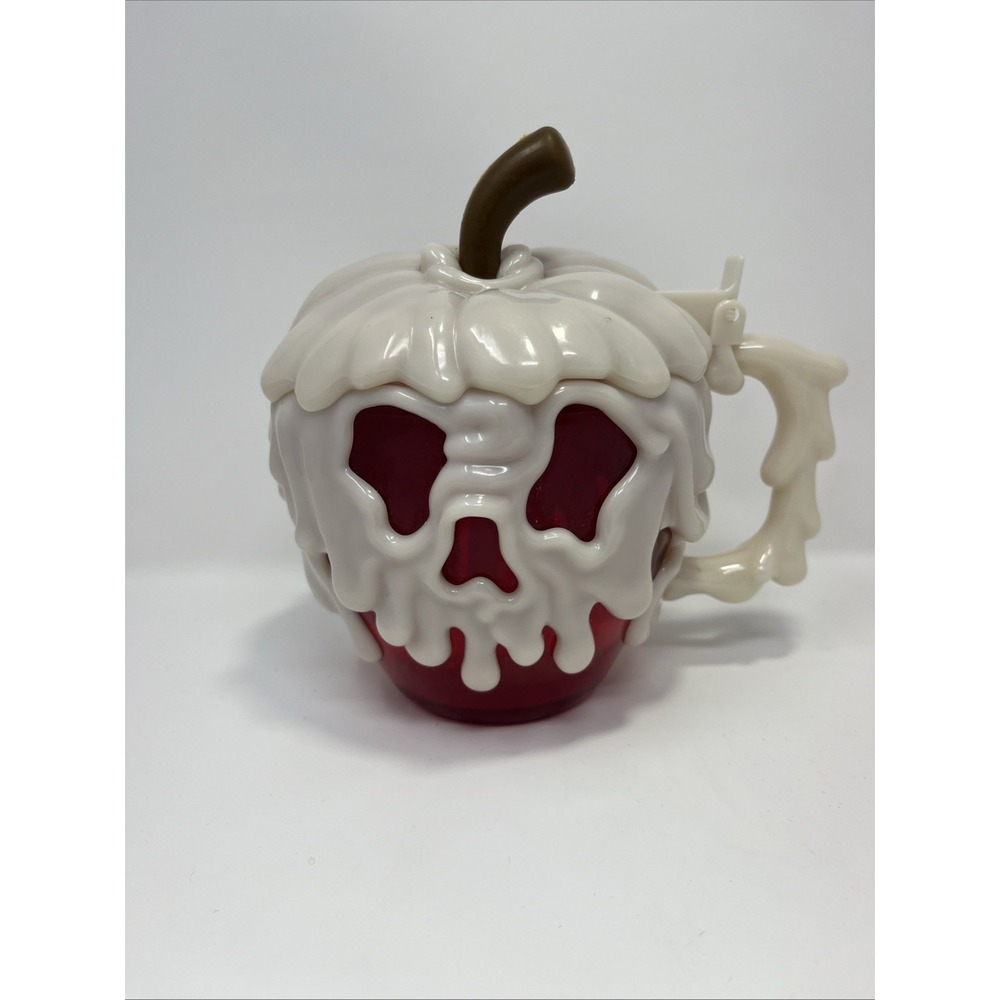 Disney Parks‎ Red Poison Apple Stein Mug Cup Glow in the Dark Snow White